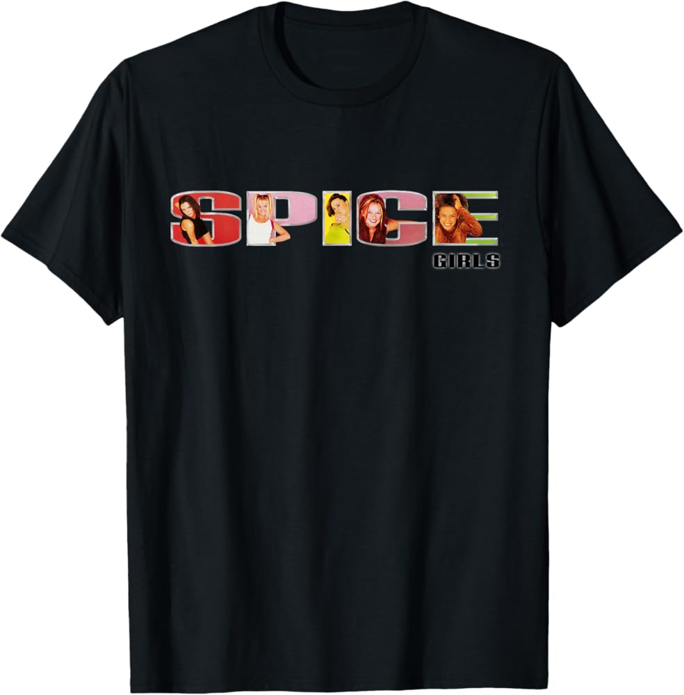 Amazon.com: Spice Girls Official Logo T-Shirt: Classic Fit, Crew